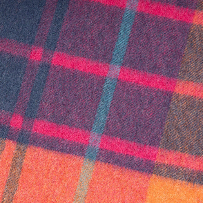 Edinburgh Lambswool Stole Mill Check Jazz - Heritage Of Scotland - MILL CHECK JAZZ