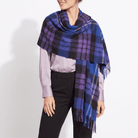Edinburgh Lambswool Tartan Stole - Soft Luxury Check Wrap with Fringe - Heritage Of Scotland - Heritage Of Scotland -