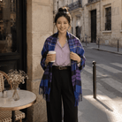 Edinburgh Lambswool Tartan Stole - Soft Luxury Check Wrap with Fringe - Heritage Of Scotland - Heritage Of Scotland -