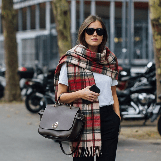 Edinburgh Lambswool Tartan Stole - Soft Luxury Check Wrap with Fringe - Macduff Dress - Heritage Of Scotland -