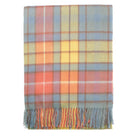 Edinburgh Long Lambswool Tartan Cape – Premium Plaid Wrap - Buchanan Acient - Heritage Of Scotland -