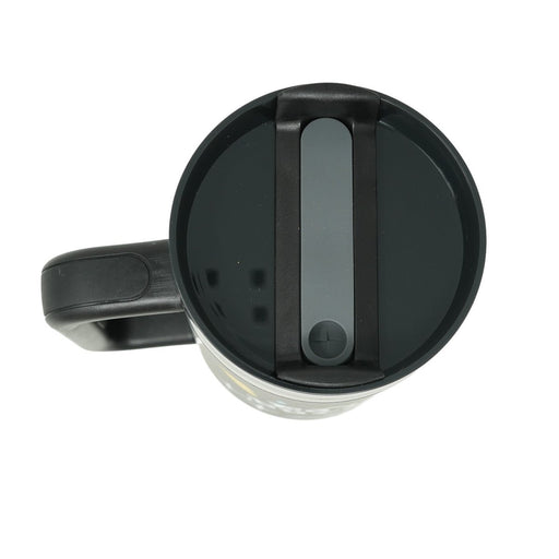 Edinburgh Souvenir 40oz Insulated Cup with Straw - Heritage Of Scotland - BLACK