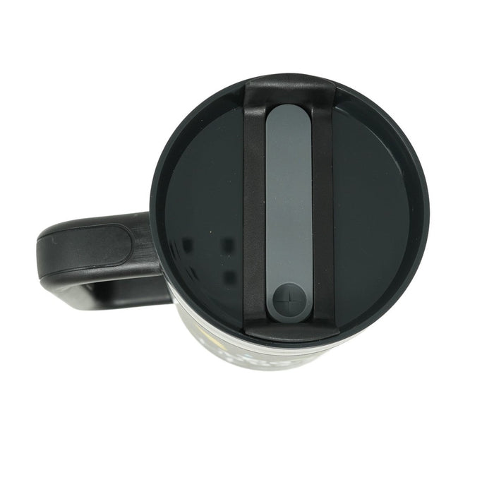 Edinburgh Souvenir 40oz Insulated Cup with Straw - Heritage Of Scotland - BLACK