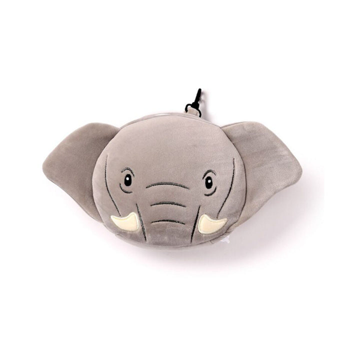 Elephant Plush Travel Pillow & Eye Mask - Heritage Of Scotland - NA