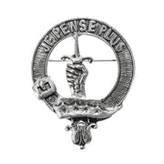 Erskine Clan Badge, Kilt Pin, Lapel Pin, Cufflinks, Keyring/Key Fob & Gift Set — Fine Pewter by Art Pewter — Made in Scotland (Shiny Finish) - Heritage Of Scotland - Badge