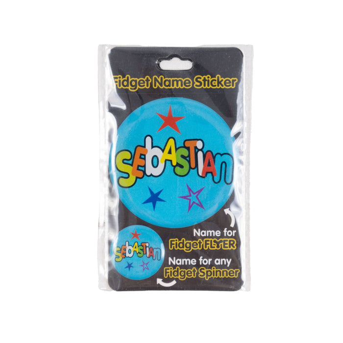 Fidget Flyer Name Stickers Sebastian - Heritage Of Scotland - SEBASTIAN