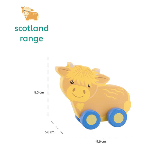 First Push Toy - Highland Cow - Heritage Of Scotland - N/A