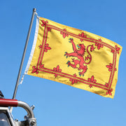 Flag Scotland 3x2 inch with Eyelets - Lion Rampant - Heritage Of Scotland - 