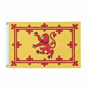 Flag Scotland 3x2 inch with Eyelets - Lion Rampant - Heritage Of Scotland - 