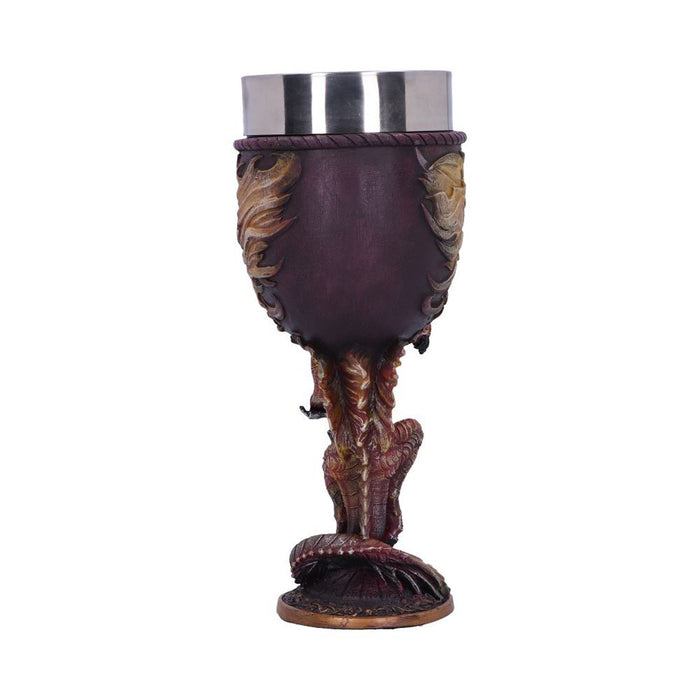 Flame Blade Goblet- Ruth Thompson 17.8Cm - Heritage Of Scotland - NA