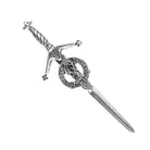 Forbes Clan Badge, Kilt Pin, Lapel Pin, Cufflinks, Keyring/Key Fob & Gift Set — Fine Pewter by Art Pewter — Made in Scotland (Shiny Finish) - Heritage Of Scotland - Kilt Pin