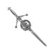 Fraser Clan Badge, Kilt Pin, Lapel Pin, Cufflinks, Keyring/Key Fob & Gift Set — Fine Pewter by Art Pewter — Made in Scotland (Shiny Finish) - Heritage Of Scotland - Kilt Pin