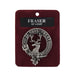 Fraser of Lovat Clan Badge, Kilt Pin, Lapel Pin, Cufflinks, Keyring/Key Fob & Gift Set — Fine Pewter by Art Pewter — Made in Scotland (Shiny Finish) - Heritage Of Scotland - Badge