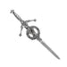 Fraser of Lovat Clan Badge, Kilt Pin, Lapel Pin, Cufflinks, Keyring/Key Fob & Gift Set — Fine Pewter by Art Pewter — Made in Scotland (Shiny Finish) - Heritage Of Scotland - Kilt Pin