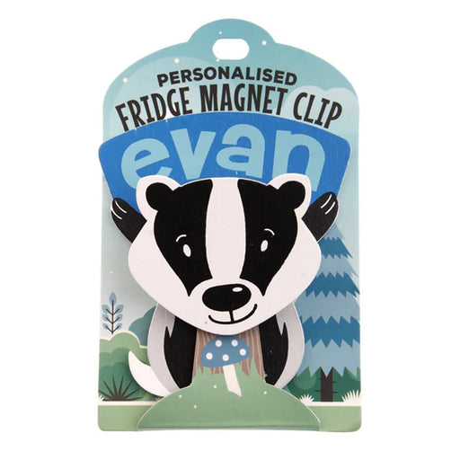 Fridge Clip Evan - Heritage Of Scotland - EVAN