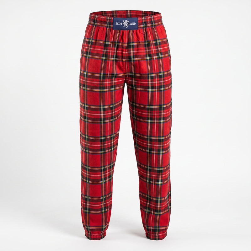 Gent's Donnellis - Tartan Trousers Stewart Royal