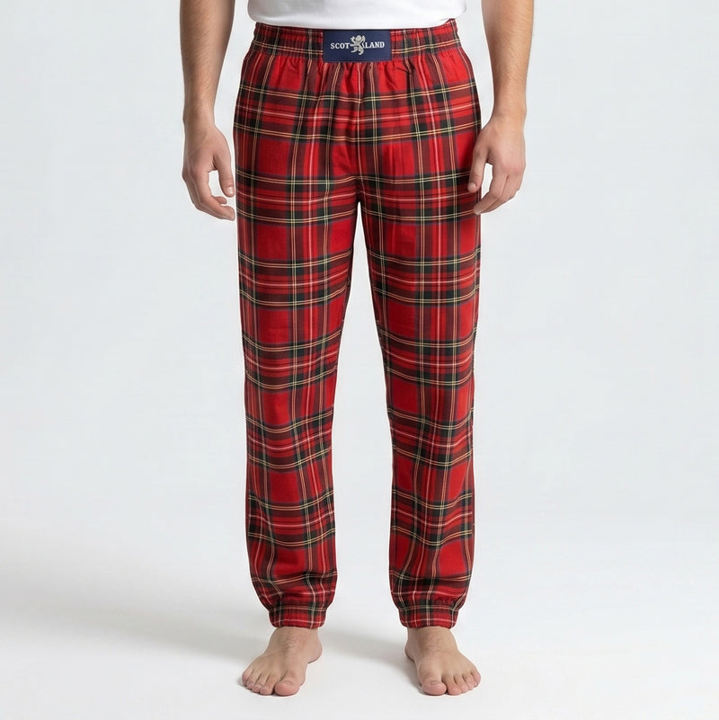 Gent's Donnellis - Tartan Trousers Stewart Royal