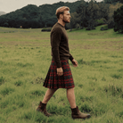 Gents Full Deluxe Kilt Macdonald - Heritage Of Scotland - Macdonald