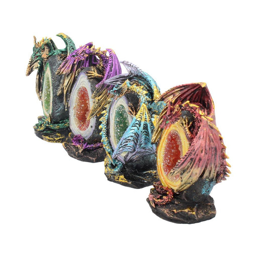 Geode Keepers (Set Of 4) 12Cm - Heritage Of Scotland - NA