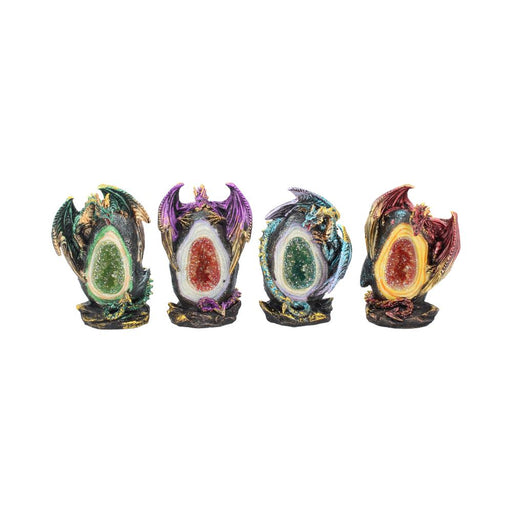 Geode Keepers (Set Of 4) 12Cm - Heritage Of Scotland - NA