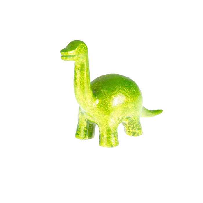 Glitter Lime Nessie Dinosaur Xl - Heritage Of Scotland - LIME