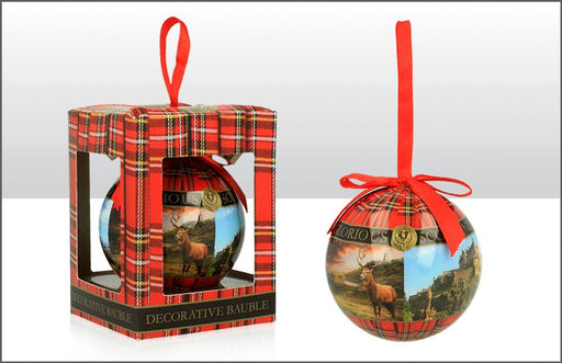 Glorious Scotland Bauble & Box - Heritage Of Scotland - NA