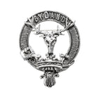 Gordon Clan Badge, Kilt Pin, Lapel Pin, Cufflinks, Keyring/Key Fob & Gift Set — Fine Pewter by Art Pewter — Made in Scotland (Shiny Finish) - Heritage Of Scotland - Badge