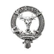 Gordon Clan Badge, Kilt Pin, Lapel Pin, Cufflinks, Keyring/Key Fob & Gift Set — Fine Pewter by Art Pewter — Made in Scotland (Shiny Finish) - Heritage Of Scotland - Badge