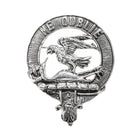 Graham Clan Badge, Kilt Pin, Lapel Pin, Cufflinks, Keyring/Key Fob & Gift Set — Fine Pewter by Art Pewter — Made in Scotland (Shiny Finish) - Heritage Of Scotland - Badge