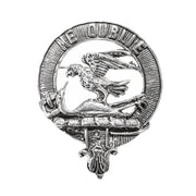 Graham Clan Badge, Kilt Pin, Lapel Pin, Cufflinks, Keyring/Key Fob & Gift Set — Fine Pewter by Art Pewter — Made in Scotland (Shiny Finish) - Heritage Of Scotland - Badge