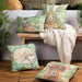 Grove Highland Cow Cushion - Heritage Of Scotland - NATURAL