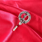 Gunn Clan Badge, Kilt Pin, Lapel Pin, Cufflinks, Keyring/Key Fob & Gift Set — Fine Pewter by Art Pewter — Made in Scotland (Shiny Finish) - Heritage Of Scotland - Lapel Pin
