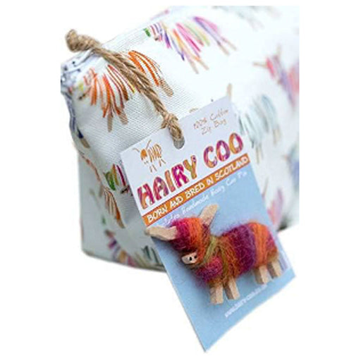 Hairy Coo Wash Bag - Heritage Of Scotland - NA