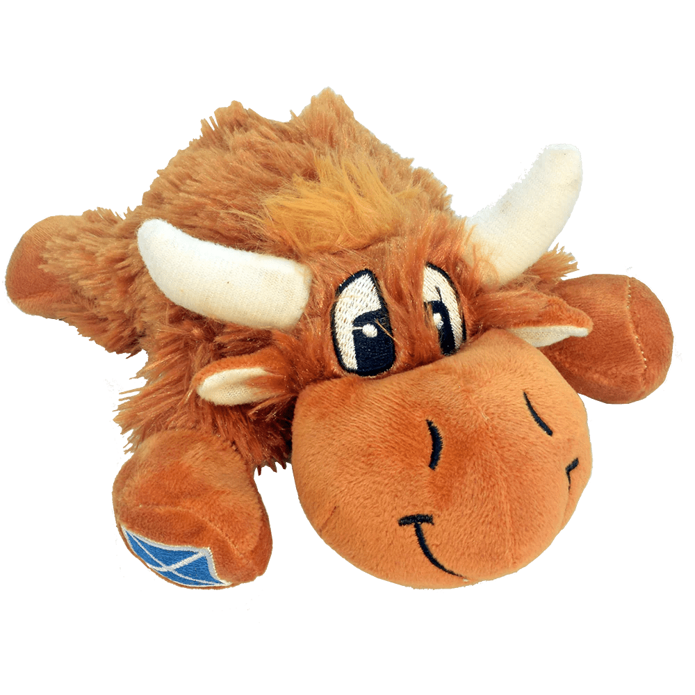 Hairy Huggable Plush – Highland Coo, Belted Galloway, or Sheep (25cm) - Heritage Of Scotland - Highland Coo