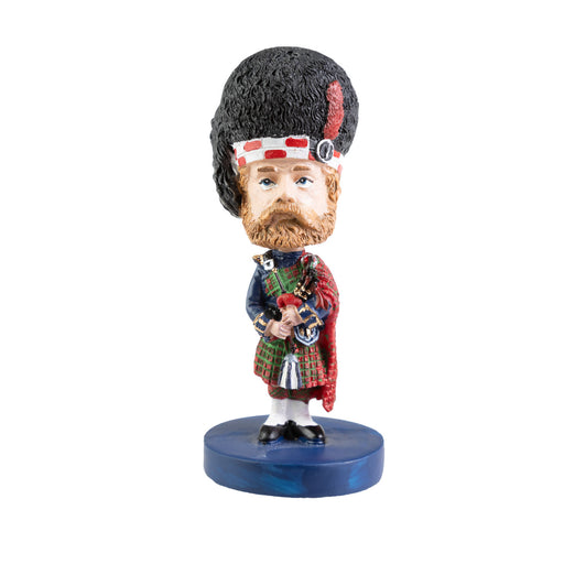 Hamish Macpiper Bobble Head Small Figure - Heritage Of Scotland - NA