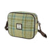 Harris Tweed Almond Mini Bag - Compact Scottish Crossbody Bag - Heritage Of Scotland - Beige Stewart (COL132)