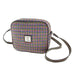 Harris Tweed Almond Mini Bag - Compact Scottish Crossbody Bag - Heritage Of Scotland - Jazzy Weave (COL116)