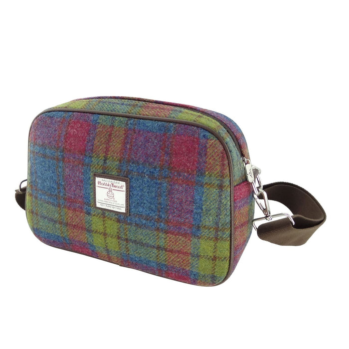 Harris Tweed Avon Shoulder Bag - Heritage Of Scotland - MULTI COLOUR TARTAN