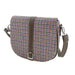 Harris Tweed Beauly Shoulder Bag - Classic Tartan Everyday Bag - Heritage Of Scotland - Jazzy Weave (COL116)