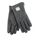 Harris Tweed & Black Leather Men’s Gloves – Luxury Boxed Gift by Glen Appin - Heritage Of Scotland - COL001 / LGE