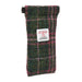 Harris Tweed Glasses Case Dark Green And Plum Check - Heritage Of Scotland - DARK GREEN AND PLUM CHECK