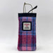 Harris Tweed Glasses Case Pink Check - Heritage Of Scotland - PINK CHECK