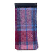 Harris Tweed Glasses Case Pink Check - Heritage Of Scotland - PINK CHECK