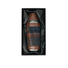 Harris Tweed Hunting Flask - Grey with Rust Overcheck (COL127) - Heritage Of Scotland - 