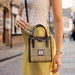 Harris Tweed Keltie Tall Mini Tote Bag - Wool Crossbody Tote - Heritage Of Scotland - MacLeod Tartan (COL015)