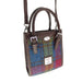 Harris Tweed Keltie Tall Mini Tote Bag - Wool Crossbody Tote - Heritage Of Scotland - Multi Colour Tartan (COL046)