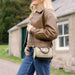 Harris Tweed Kilbride Mini Bowling Bag - Small Shoulder and Handbag - Heritage Of Scotland - MacLeod Tartan (COL015)