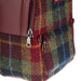 Harris Tweed Mini Backpack Green/Red/Black Tartan / Oxblood - Heritage Of Scotland - Green/Red/Black Tartan / Oxblood