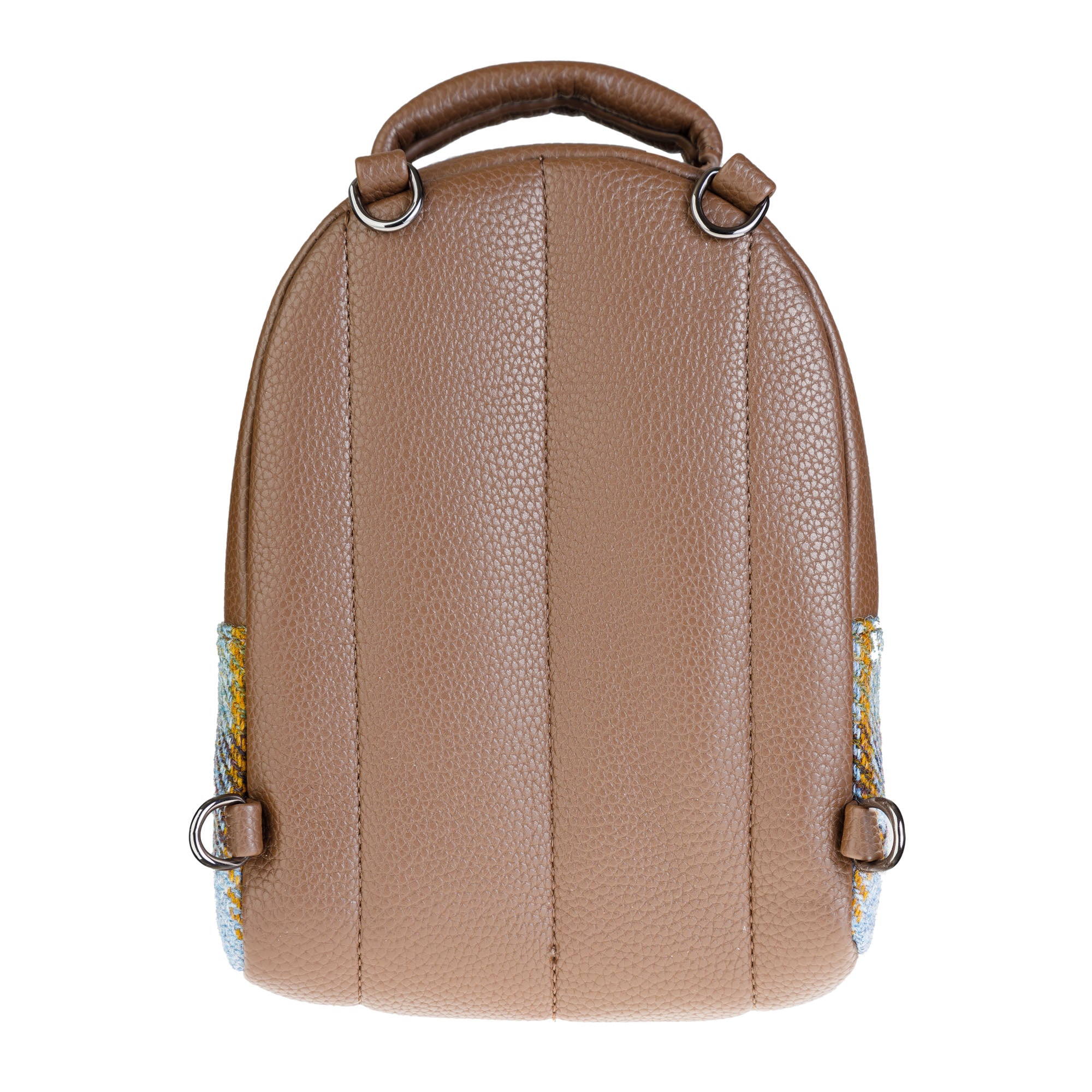 Harris Tweed Mini Backpack Macleod Tartan / Light Brown | Heritage
