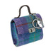 Harris Tweed Nochty Really Wee Bag - Mini Tartan Handbag - Heritage Of Scotland - Green & Purple Check (COL079)